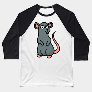 Happy Rat Baseball T-Shirt